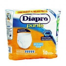 Pañal Pants Diapro para Adulto Mediano - Envío Gratuito