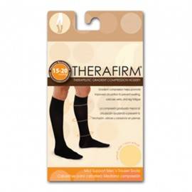 CALCETIN THERAFIRM MEDIANA COMPRESION (15-20 mmHg) CABALLERO TALLA GRANDE COLOR BEIGE - Envío Gratuito