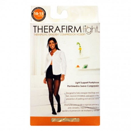 PANTIMEDIA THERAFIRM BAJA COMPRESION (10-15 mmHg) TALLA MEDIANA COLOR NATURAL - Envío Gratuito