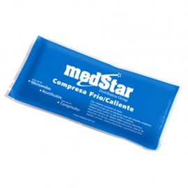 COMPRESA DE GEL MEDSTAR CON CUBIERTA DE NYLON Y PE. 25 X 12 CMS. - Envío Gratuito