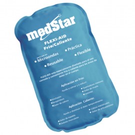 COMPRESA DE GEL MEDSTAR CON CUBIERTA DE NYLON Y PVC. 28 X 16 CMS - Envío Gratuito