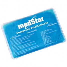 COMPRESA DE GEL MEDSTAR CON CUBIERTA DE PVC Y EVA.10 X 15 CMS. - Envío Gratuito