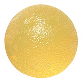 PELOTA CANDO DE GEL PARA EJERCICIOS DE MANO RESISTENCIA EXTRA LIGERA COLOR AMARILLO - Envío Gratuito