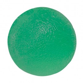 PELOTA CANDO DE GEL PARA EJERCICIOS DE MANO RESISTENCIA MEDIA COLOR VERDE - Envío Gratuito