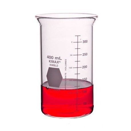 VASO DE PRECIPITADO BERZELIUS, SIN VERTEDERO, FORMA ALTA - KIMAX - Envío Gratuito