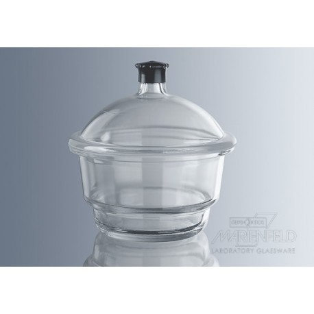 DESECADOR 100mm, BOROSILICATO SIN LLAVE CON TAPA - Envío Gratuito