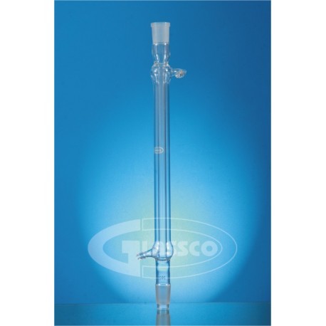 CONDENSADOR LIEBIG 400MM 24/40 CONECTOR DE CRISTAL - GLASSCO - Envío Gratuito