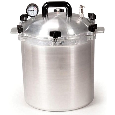 AUTOCLAVE DE ALUMINIO A GAS DE 24LTS (14 LT REALES) - ALL-AMERICAN - Envío Gratuito