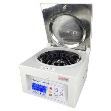 CENTRIFUGA POWERSPIN DX, 24 TUBOS, VELOCIDAD VARIABLE 4000 RPM, 2-15 ml - UNICO - Envío Gratuito