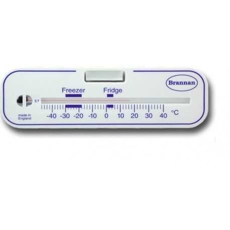 TERMÓMETRO HORIZONTAL PARA CONGELADOR O REFRIGERADOR, RANGO -30 A 40 grados C (SOLO grados C) - Envío Gratuito