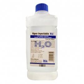 AGUA ESTERIL SOL P/IRRI 1000 ml FCO. PLASTI - Envío Gratuito