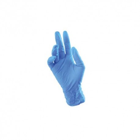 Guantes de Nitrilo Azul Cobalto - Envío Gratuito