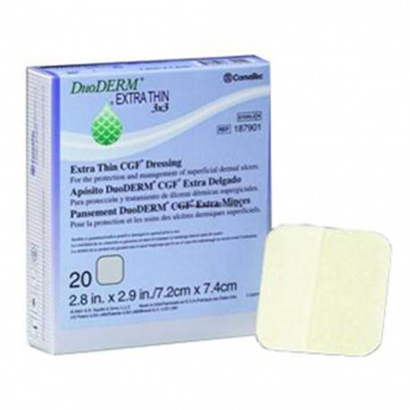 APOSITO DUODERM EXTRA DELGADO HIDROCOLOIDE 10 X 10 CMS PI - Envío Gratuito